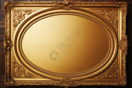相框花纹素材金色相框背景设计图片