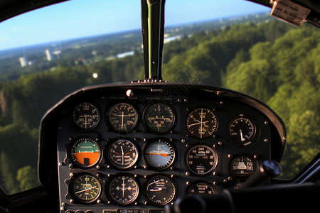 飞机仪表飞机驾驶舱仪表盘设计图片