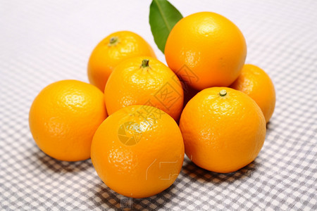 多汁的橘子图片