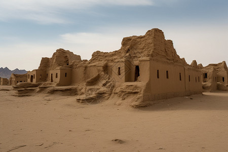 沙漠建筑图片