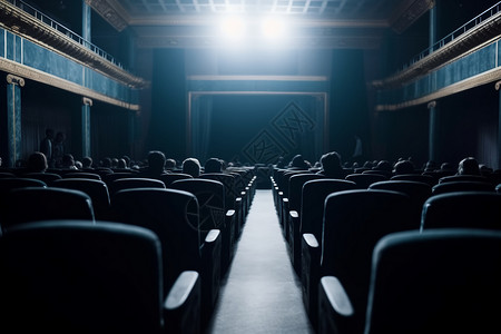 大剧院座位背景图片