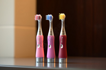 智能牙刷高效电动牙刷背景