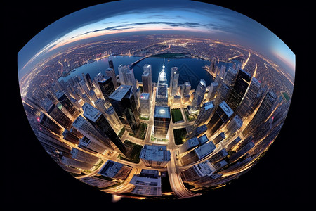 360度地球全景图片