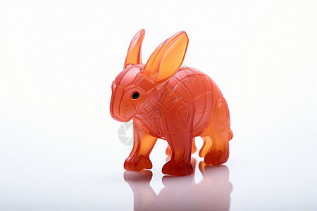 塑料动物兔子的立体打印设计图片