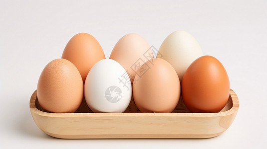 盒子里鸡蛋营养饮食的鸡蛋背景