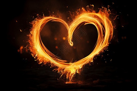 爱情火素材相爱的火焰设计图片