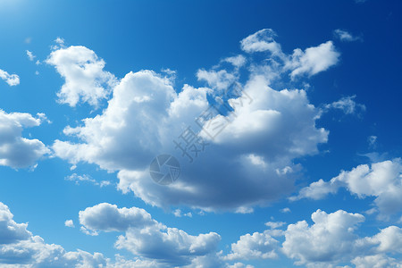 大气层的云朵背景图片