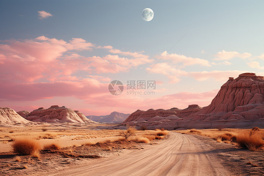 沙漠奇幻之美图片