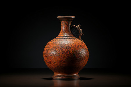 中国古代酒罐背景图片