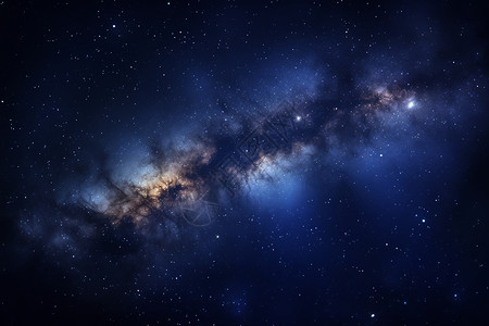 宇宙中神秘的银河星系图片