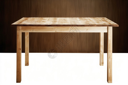 复古的老式木质桌子背景图片