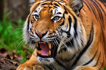 野生的老虎背景图片