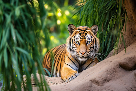 森林之王的老虎高清图片
