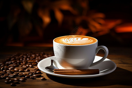 香浓摩卡咖啡背景图片