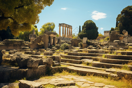 神秘的古希腊文明高清图片