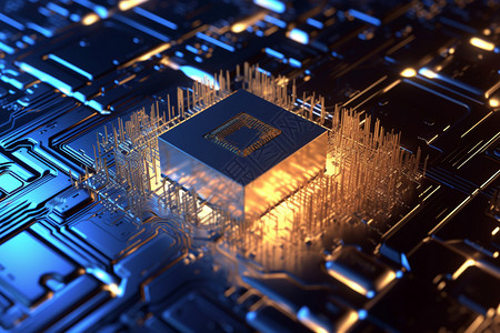 创新科技的微处理器电路板图片