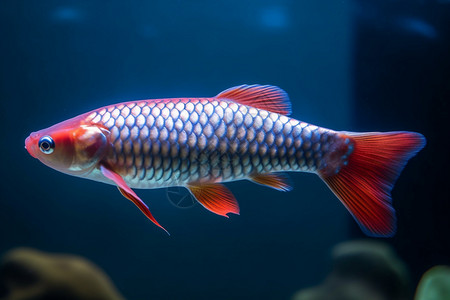 水族馆鱼缸中的鱼图片