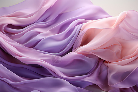 紫色的丝绸背景图片