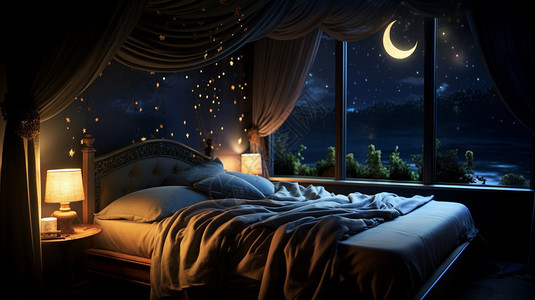 床前的月光背景图片