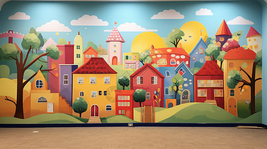 警营文化墙幼儿园文化墙背景