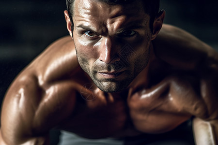 男性的肌肉背景图片