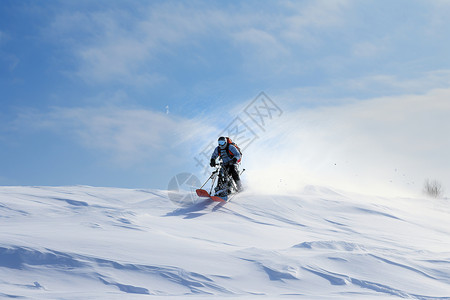滑雪冒险图片
