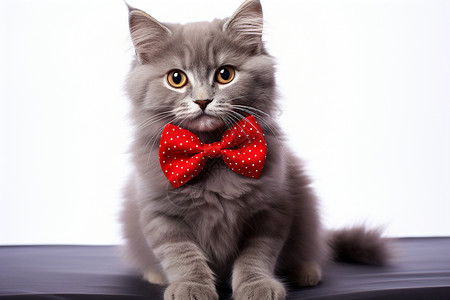 领结的猫咪图片