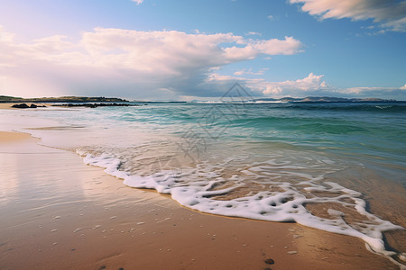 海天一线一线海景高清图片