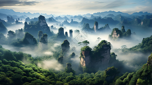 山脉高空图白水洋风景高清图片