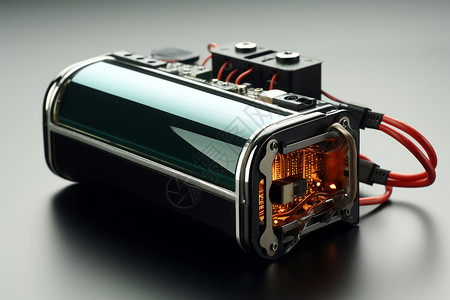 相机锂电池循环电池背景