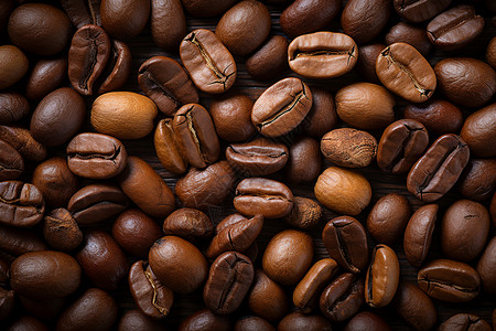 咖啡豆积累图片