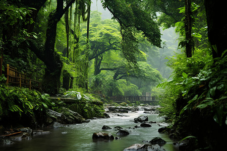 亚马逊丛林字体亚洲丛林背景