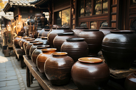 韩国传统陶瓷馆图片