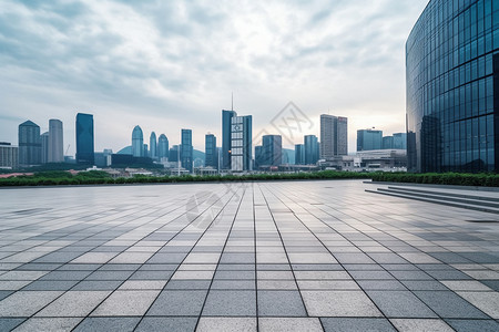 城市风光背景图片