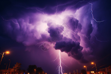 紫电出击力量电风暴高清图片