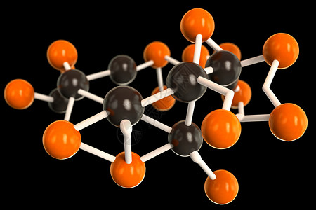 生物学分子结构概念图背景图片