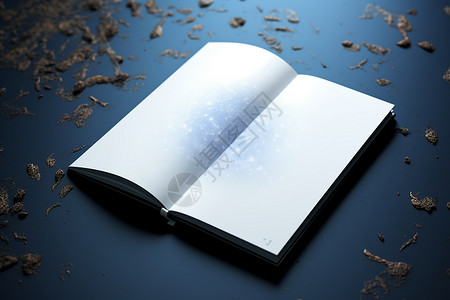 书中的星空翻开书籍中的梦幻星空图案设计图片