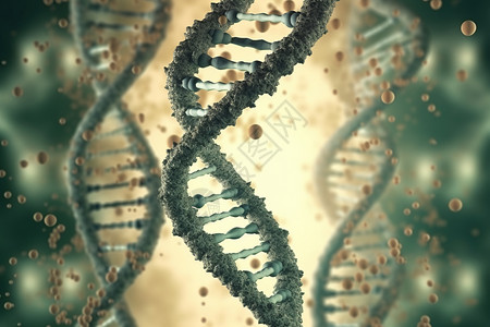 生物学DNA链概念图图片