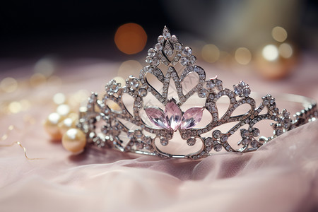 王冠饰品素材珍贵的皇冠背景