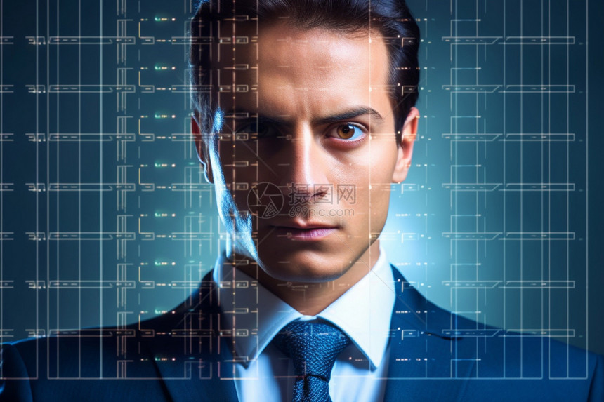 数据时代的人脸扫描技术图片
