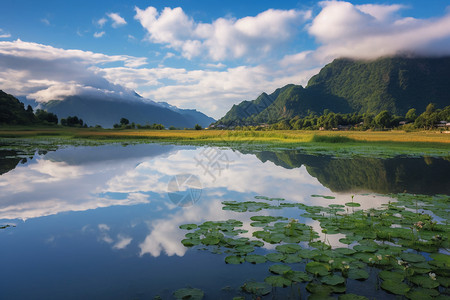 田园风光乡村景观图片