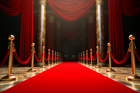 秀场直播盛典红毯设计图片