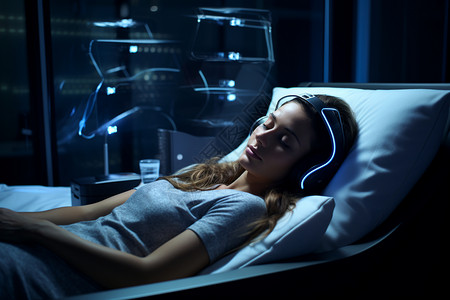 感受科技睡眠实验中的细微感受背景