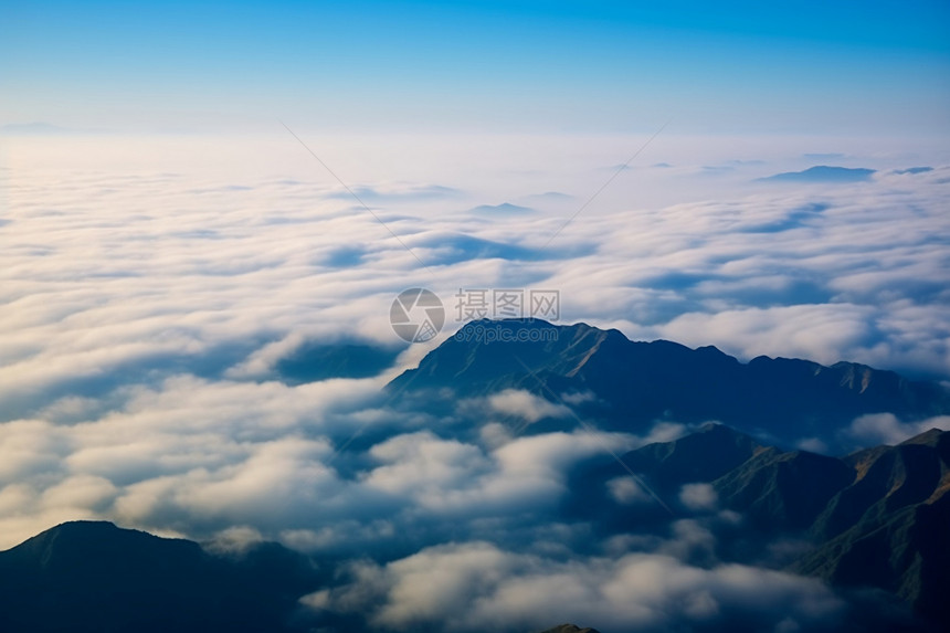 高山云海图片
