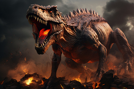 龙之崛起素材恐龙之火设计图片