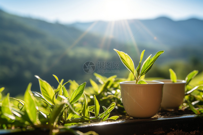 茶叶植物图片