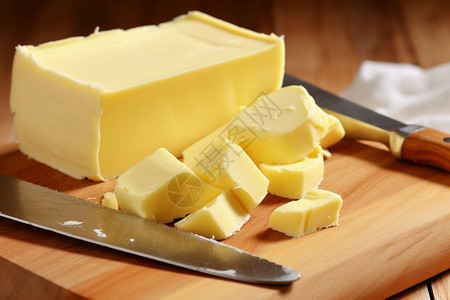 奶油成分的人造黄油图片