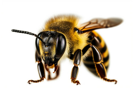 刺痛危险哲人的蜜蜂昆虫背景