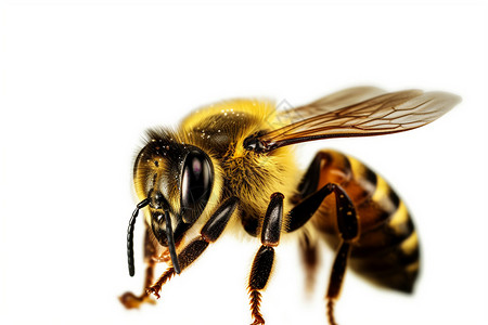 哲人野生的蜜蜂昆虫背景