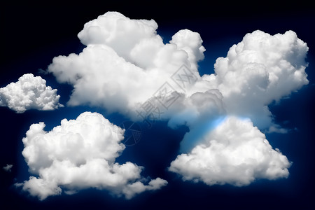 夏季气候平流层多云的云朵设计图片